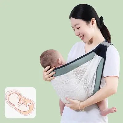 Porte Bébé - BabyCarrier™ - Vert avocat - BEBE PREFERE