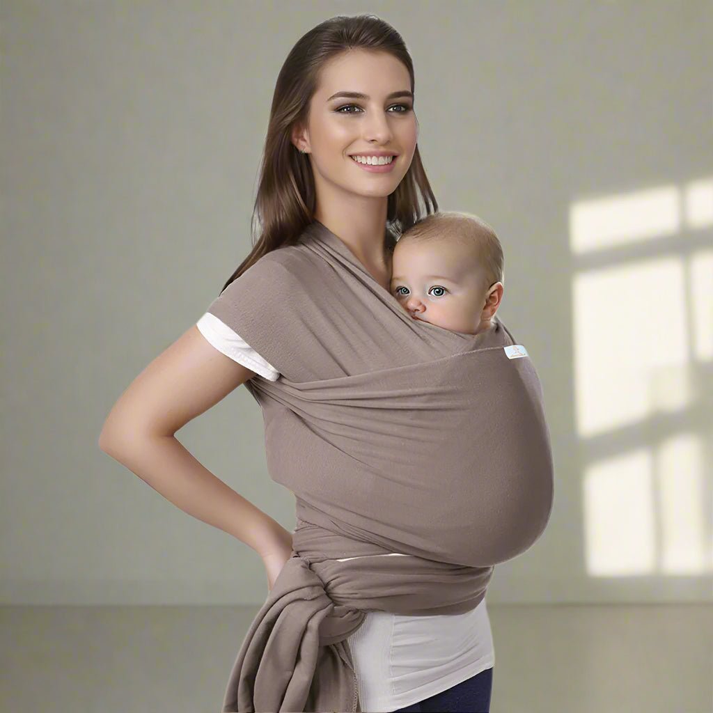 Écharpe De Portage - CuddleWrap™ - Marron - BEBE PREFERE
