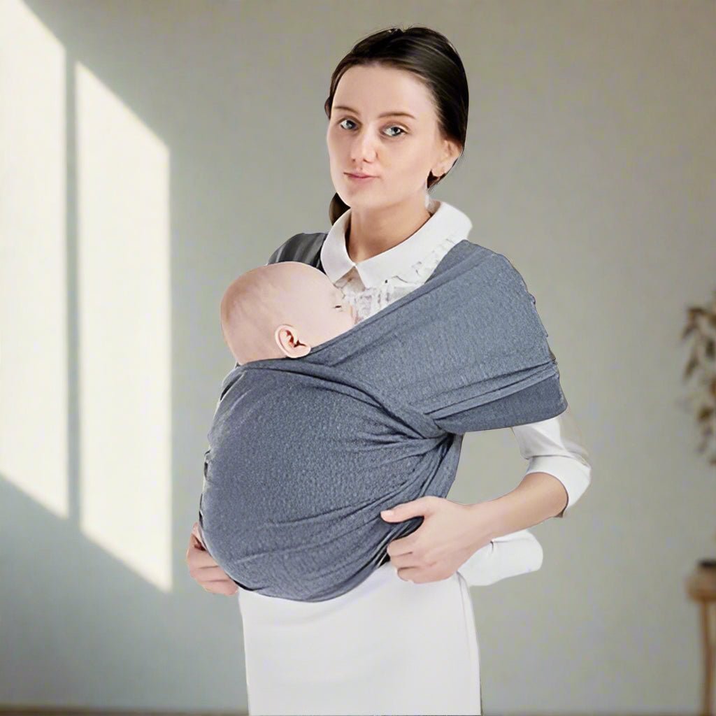 Écharpe De Portage - CuddleWrap™ - Gris - BEBE PREFERE