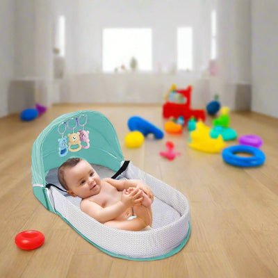 Berceau de Voyage - BabyNest™ - Vert - BEBE PREFERE