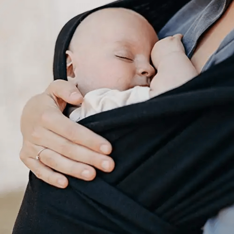 Écharpe De Portage - CuddleWrap™ - Noir - BEBE PREFERE