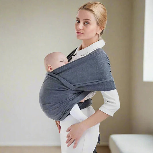 Écharpe De Portage - CuddleWrap™ - Gris - BEBE PREFERE