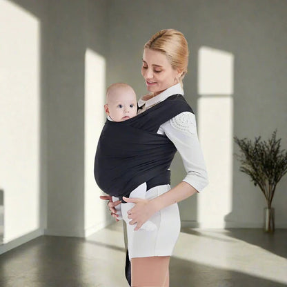 Écharpe De Portage - CuddleWrap™ - Noir - BEBE PREFERE